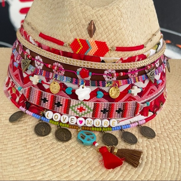 Colombian Handmade Hat Boho Beach Sombrero - Picture 7 of 8